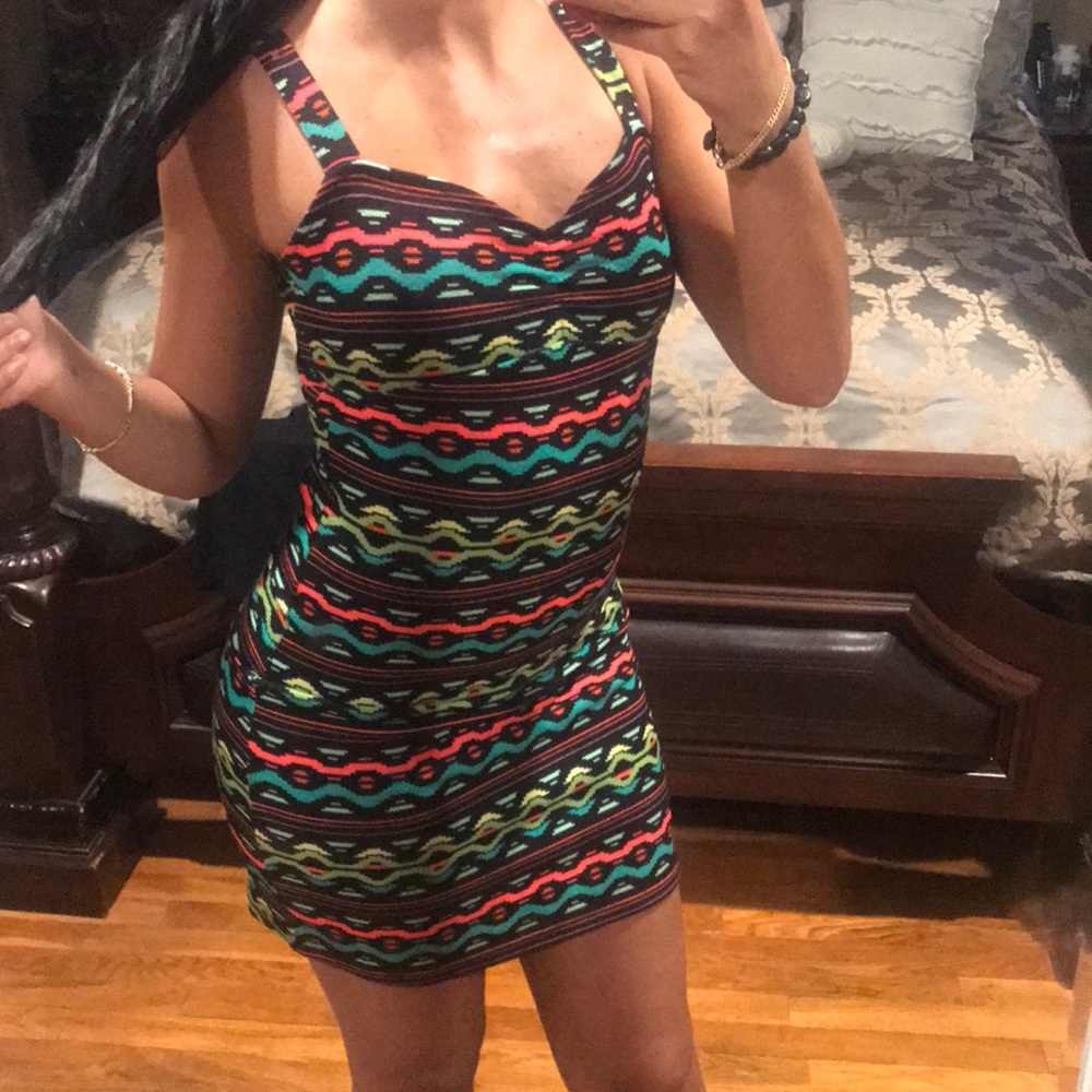 Multicolored dress